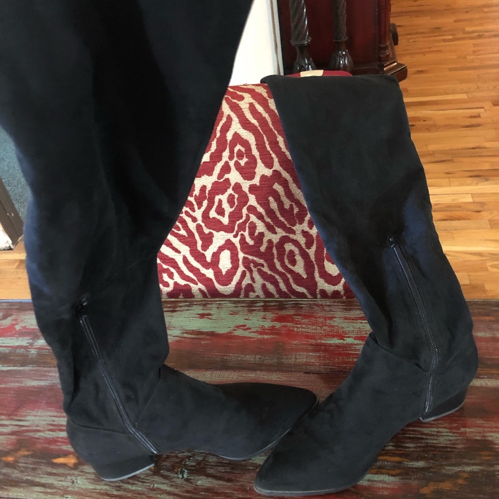 Over the knee Express boots! Worn once!